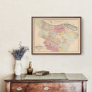 Vintage Map of Red Wing, Minnesota 1874