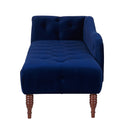 Samuel - Tufted Roll Arm Chaise Lounge by HouseOfZazla