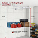 Overhead Garage Storage Rack 3x6 FT for High Ceilings