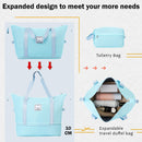 2 Piece Luggage Set With Bags Expanable Spinner Wheels ABS Lightweight Suitcase With Tsa Lock 20" / 24" by HouseOfZazla