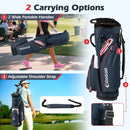 Golf Cart Bag Lightweight Portable Golf Club Organizer Bag by LJGDeals