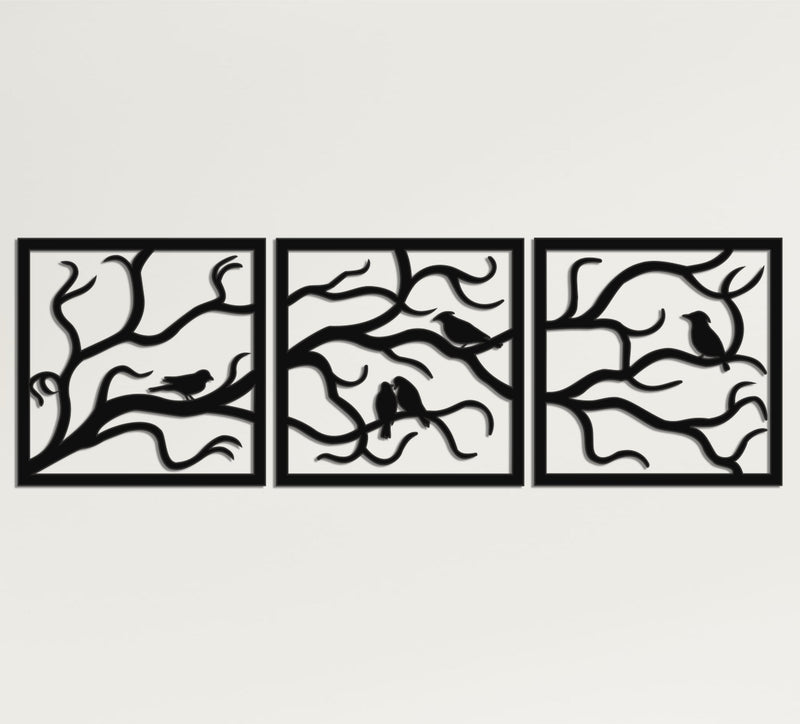 Birds on Branch