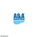 A&A Manufacturing Style II Cleaning Head Complete W/Floor Fitting [High Flow] [White] (523320)