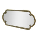 Scalloped Oval Wall Mirror, Vintage