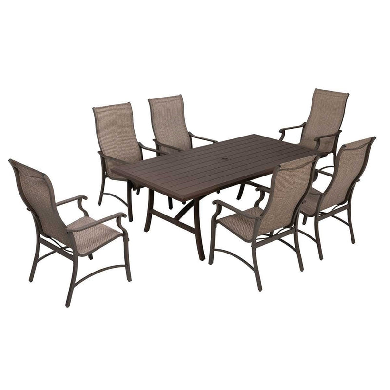 Trevi Aluminum Dining Table, photo 6 of 6