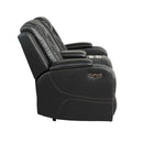Benz - Power Reclining Loveseat & LED Lighting And Built In USB