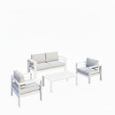 Outdoor Patio Set With All-Weather Thick Cushions by HouseOfZazla