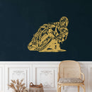 Motorcycle Race Metal Wall Art