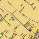 Vintage Map of Eastport, Maine 1894