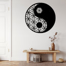 Yin Yang  Metal Wall Art