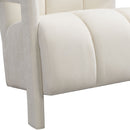 Modern Minimalist Leisure Armchair With L Shaped Armrests by HouseOfZazla