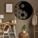 Yin Yang  Metal Wall Art