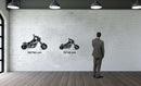 Motorcycle Metal Wall Art