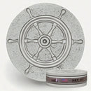 Captains Wheel Drink Coasters