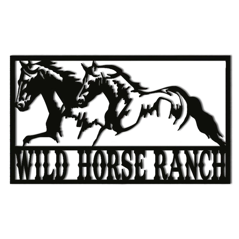 Horse Metal Wall Art