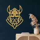 Viking Warrior Metal Wall Art