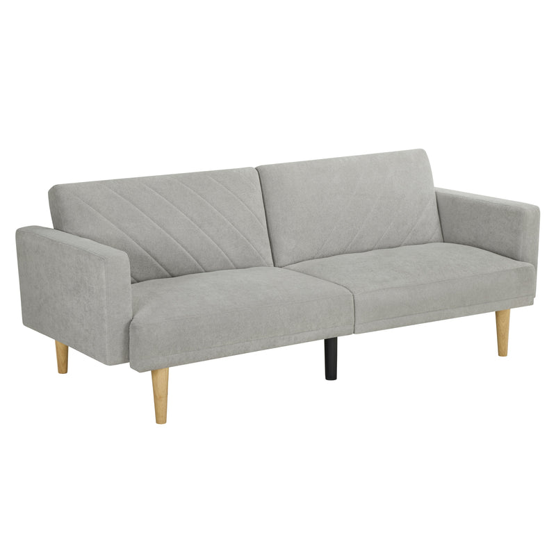 Walker Edison | Velvet Loveseat Futon Sofa Bed