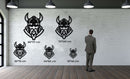 Viking Warrior Metal Wall Art