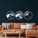 Ginkgo Biloba Leaf Metal Wall Art