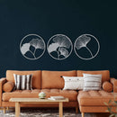Ginkgo Biloba Leaf Metal Wall Art