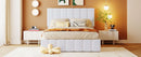 Elegant Upholstered Platform Bed With Hydraulic Storage System by HouseOfZazla