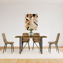 Modern Dining Table With Metal Legs For 4 - 6 Person by Unique Piece Furniture