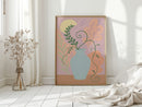 Sunny Fruit Bowl on Blue