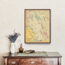 Vintage Map of Falmouth Foreside, Maine 1894