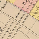 Vintage Map of Calais, Maine 1894