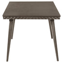 Perkins - 5 Piece Rectangular Dining Set With Chairs - Dark Brown