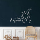 Oxytocin Molecule Metal Wall Art