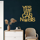 Cannabis Metal Wall Art