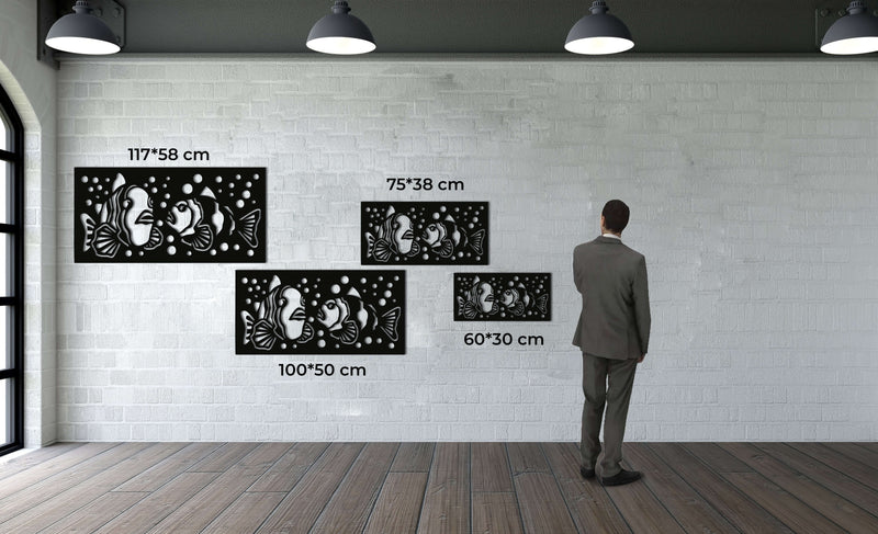 Fish Metal Wall Art