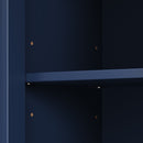 Tall Bathroom Storage Cabinet With Adjustable Shelves And 1 Drawer & Door