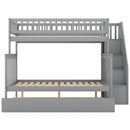 Bunk Bed With Staircase by HouseOfZazla