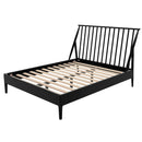 Bohemian Platform Bed With Tall Headboard by HouseOfZazla