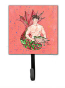 Brunette Merman Leash or Key Holder Wall Hooks, Key Hooks Holder, Coat Rack Wall Mount, Coat Hooks, Hooks for Hanging Keys, Towels, Aprons, Leashes