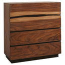 Beverly - 5 Piece Eastern King Bedroom Set - Walnut by HouseOfZazla