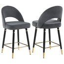 Open Back Counter Height Stools (Set of 2) by HouseOfZazla
