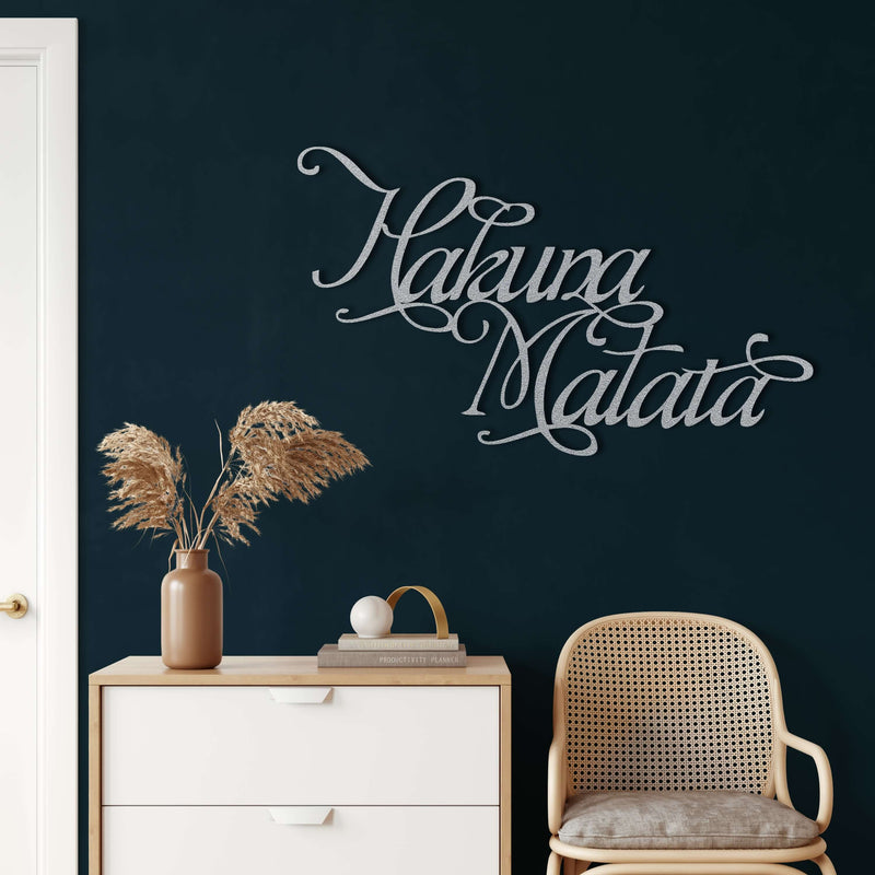 Hakuna Matata Metal Wall Art