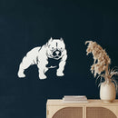 American Bully Dog Metal Wall Art