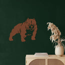 American Bully Dog Metal Wall Art