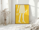 Daisy and Bubbles in Yellow