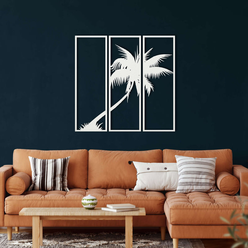 Palm Tree Metal Wall Art
