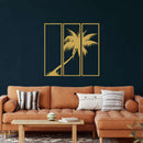 Palm Tree Metal Wall Art