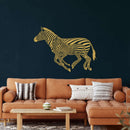 Zebra Metal Wall Art