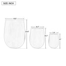 U_STYLE Lightweight Round MGO Outdoor Planter Set - 3 Sizes by HouseOfZazla