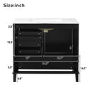 Bathroom Vanity, Modern Bathroom Cabinet With Sink Combo Set, Bathroom Storage Cabinet With A Soft Closing Door And 3 Drawers, Solid Wood Frame by HouseOfZazla