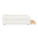 Upholstered Platform Bed With USB Charging And 2 Storage Drawers by HouseOfZazla