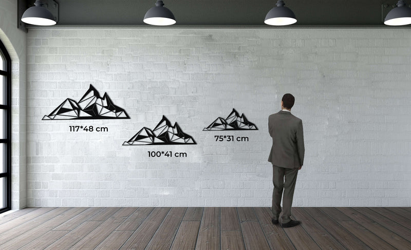 Mountain Metal Wall Art